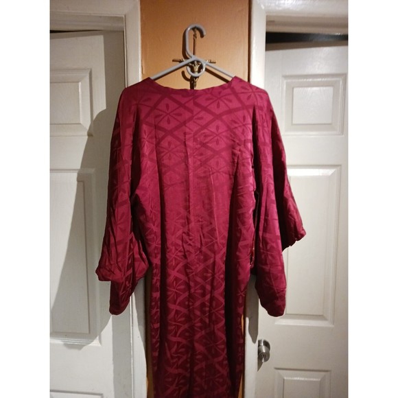 Vintage Japanese Square Neck Michiyuki Haori Kimono Jacket. Size M - Picture 8 of 11